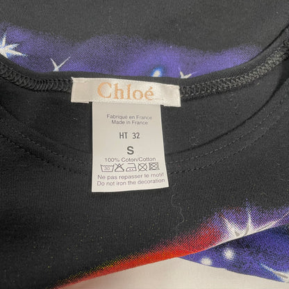 Chloé NYE 2000 graffiti tee S