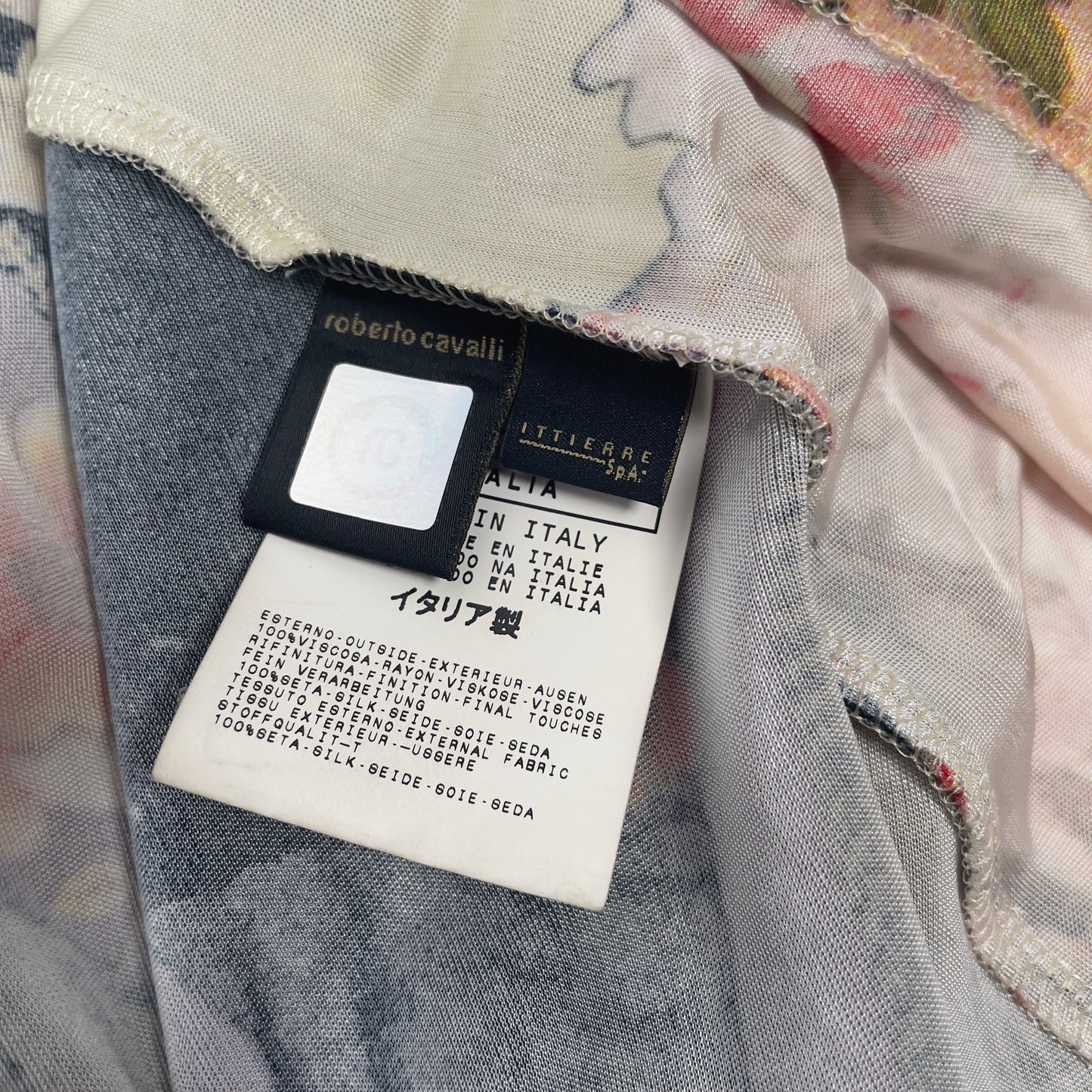 Just cavalli patchwork dress