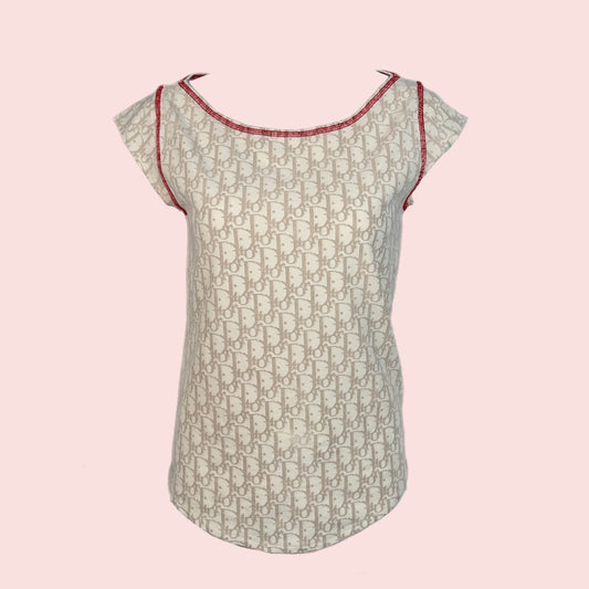 DIOR trotter monogram shirt (S/M)