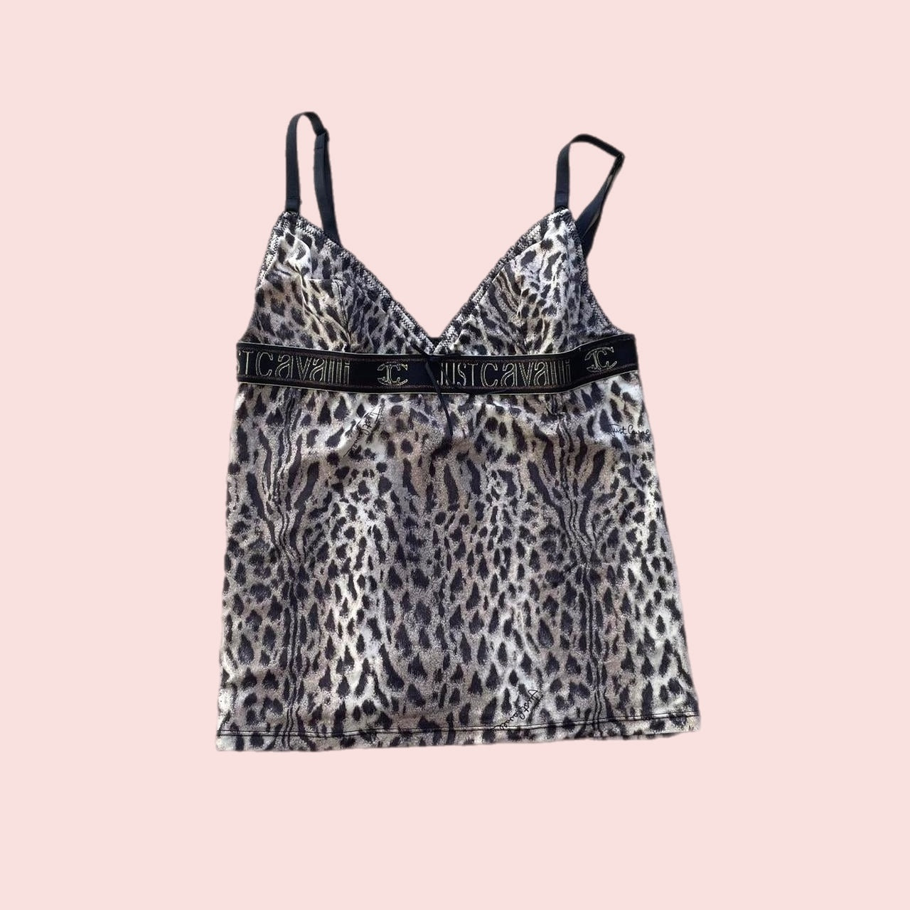 Roberto Cavalli animal print top (S)