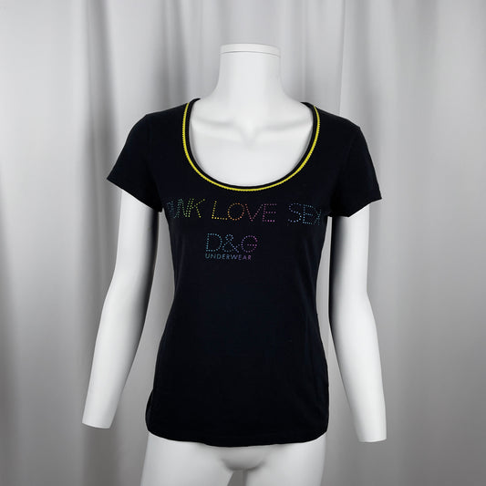 Dolce & Gabbana "punk, love, sex" t-shirt