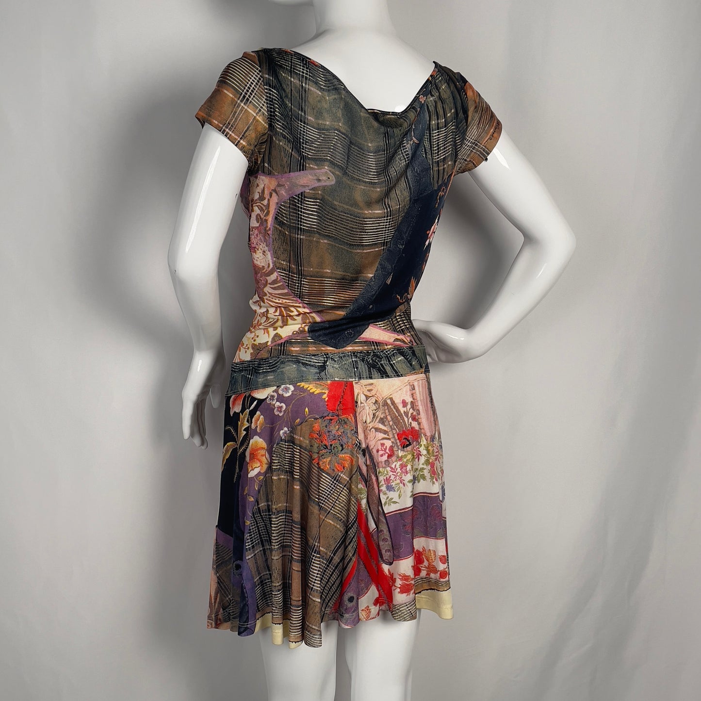 Just cavalli patchwork dress