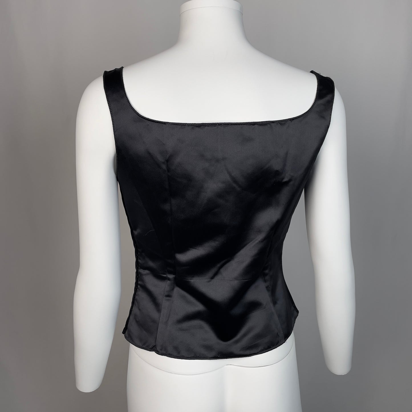 Miu Miu SS 1998 navy corset top (SM)