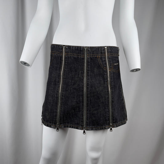 Dolce and Gabbana zip skirt