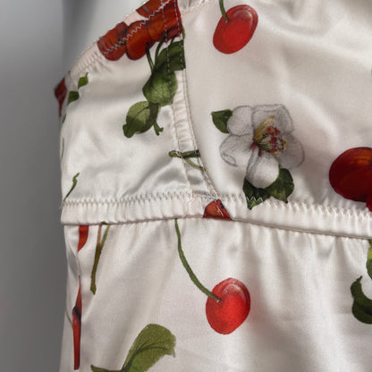 D&G cherry milkmaid two piece (4IT/XL)