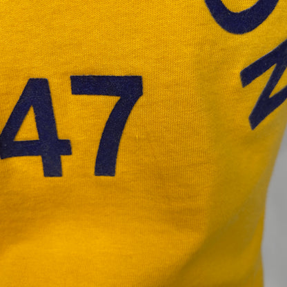 J'adore Dior Yellow x Dark blue tank top (S)