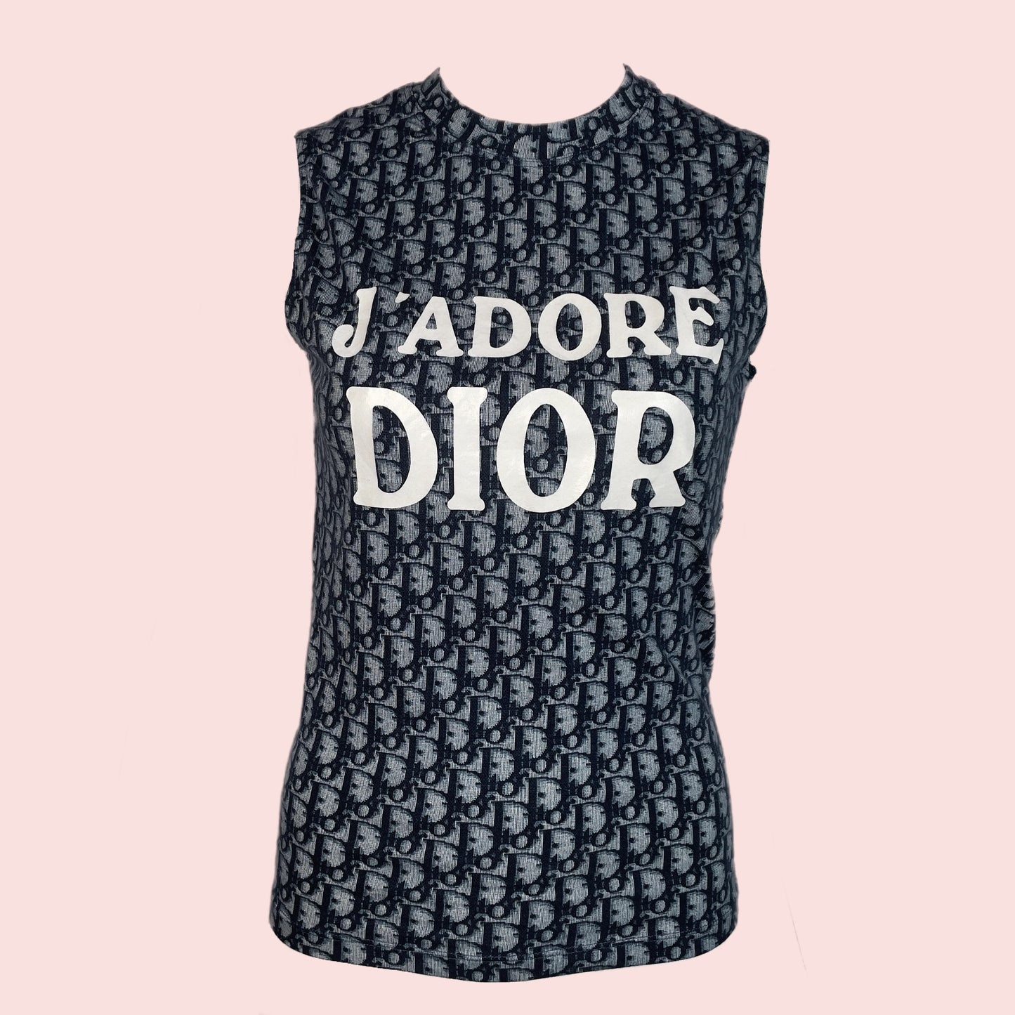 Dior "Jadore Dior" blue trotter shirt (S-M)
