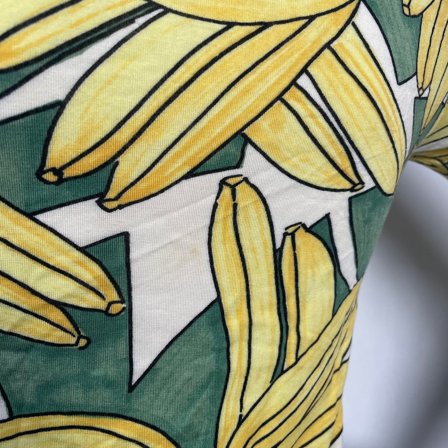 Chloé banana all over graphic SS 2004 long-sleeve