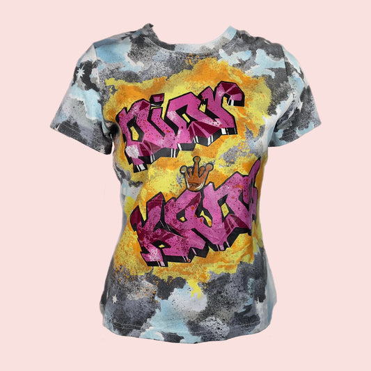 Dior by Galliano "Dior kaos" graffiti shirt (m)