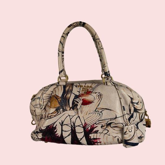 Limited release Prada x James Jean bag 2008