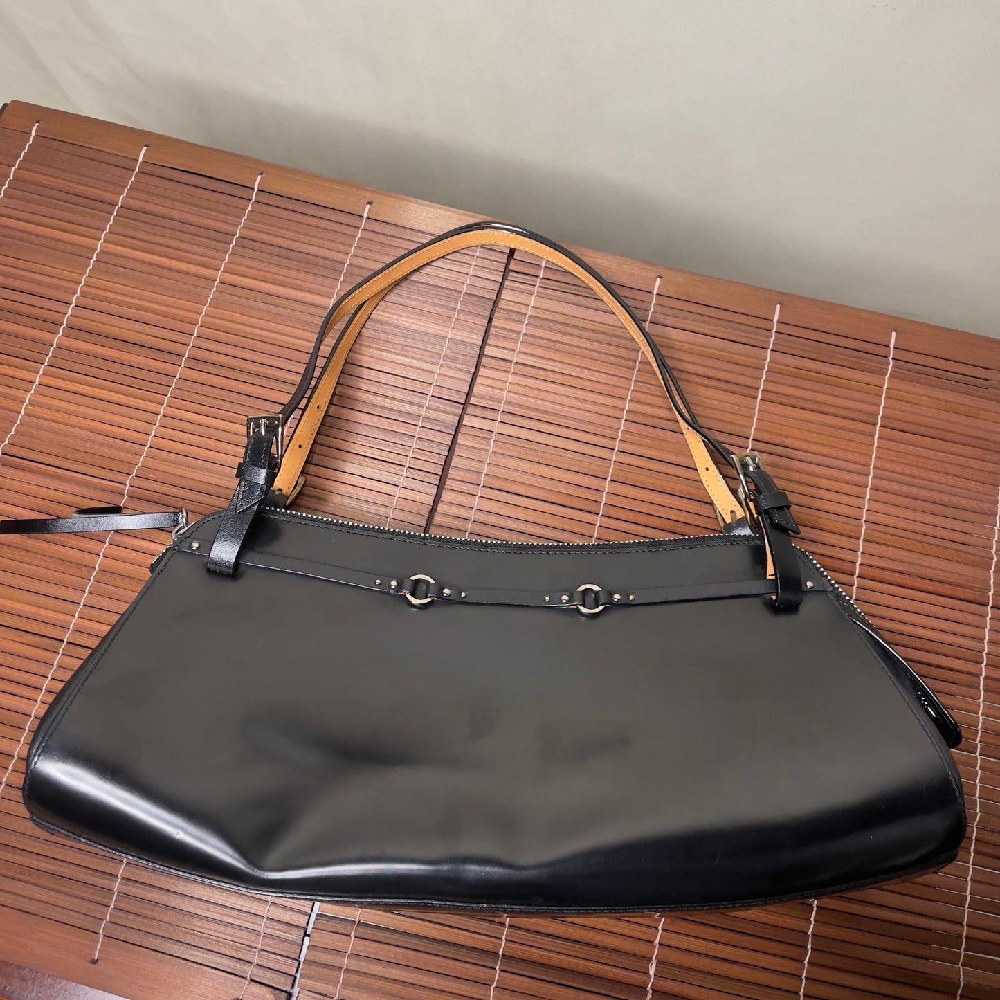 DIOR FW RTW 2003 Bondage shoulder bag