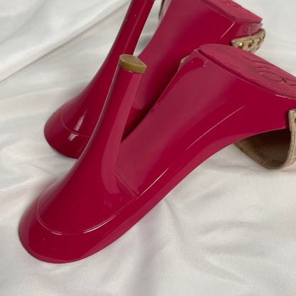 Dior cheetah print dior charm heels EU 36 1/2