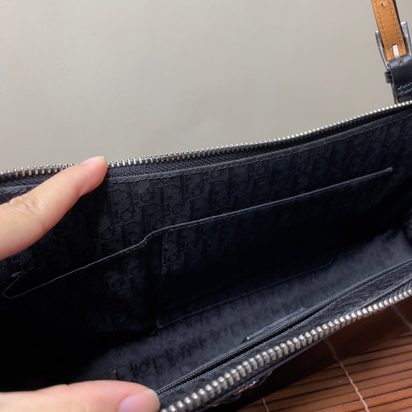 DIOR FW RTW 2003 Bondage shoulder bag