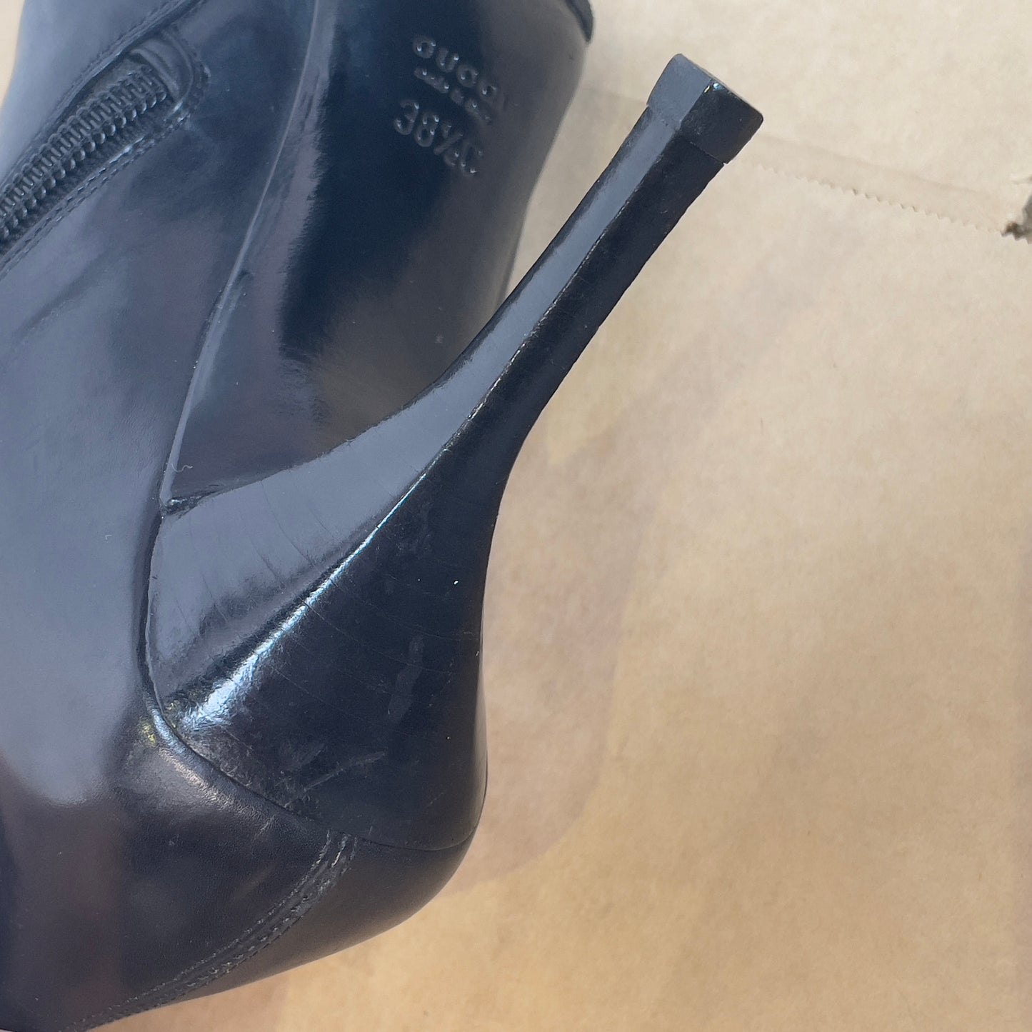 Gucci Tom Ford black boots 1998