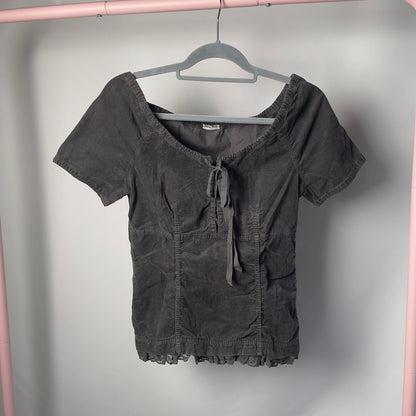 MIU MIU corduroy blouse (S-M)