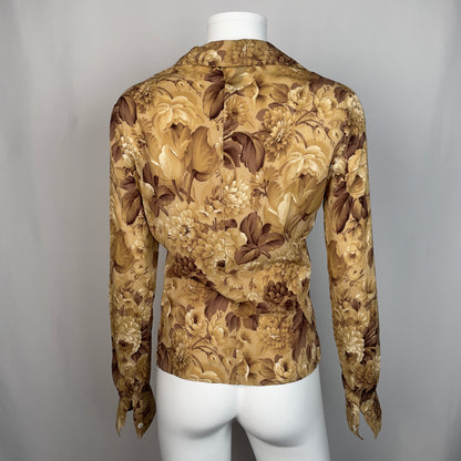 Dolce & Gabbana SS 1997 button up long sleeve top