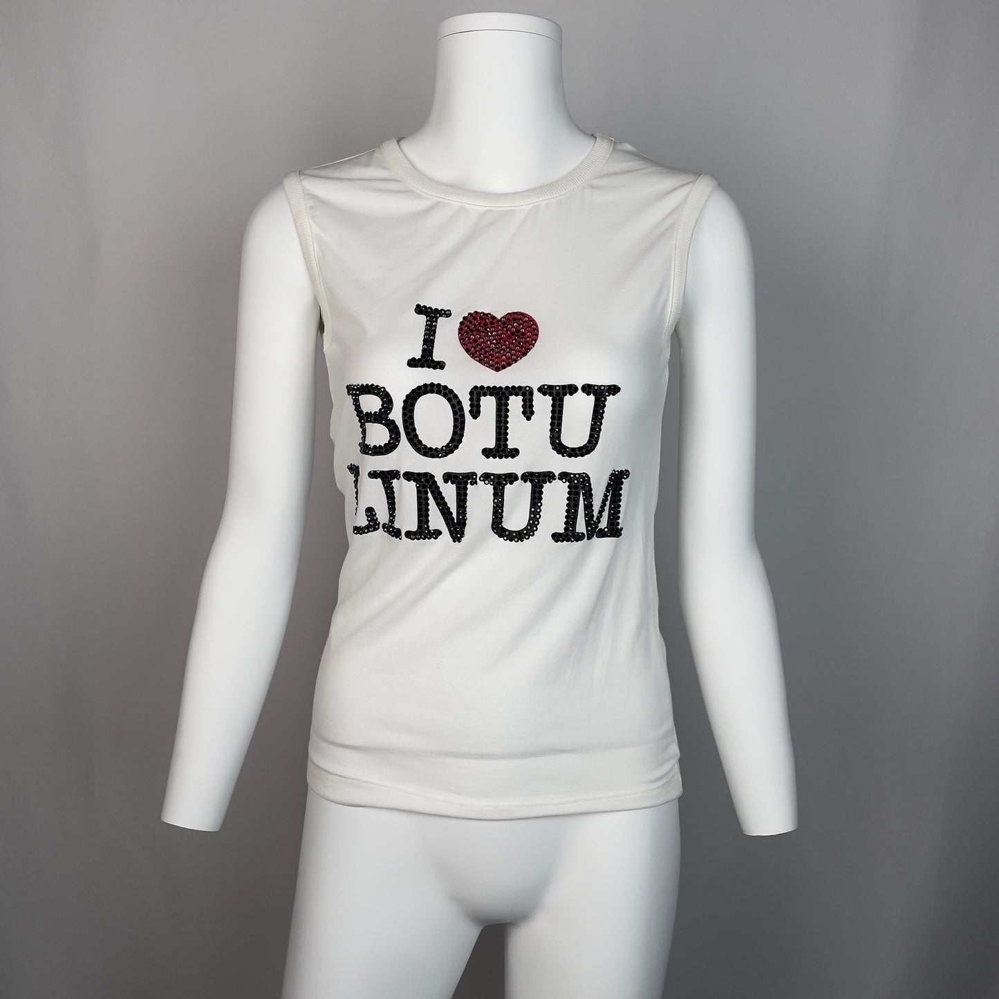 D&G "I love botulinum" shirt