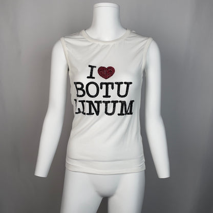 D&G "I love botulinum" shirt