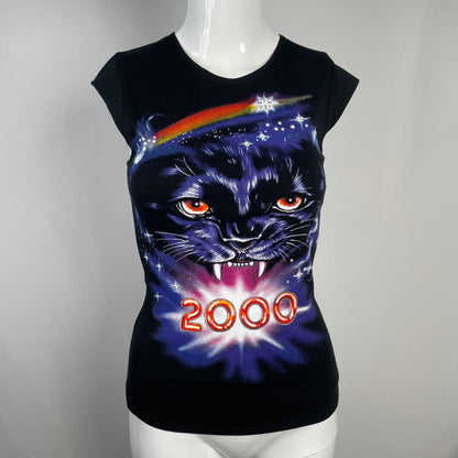 Chloé NYE 2000 graffiti tee S