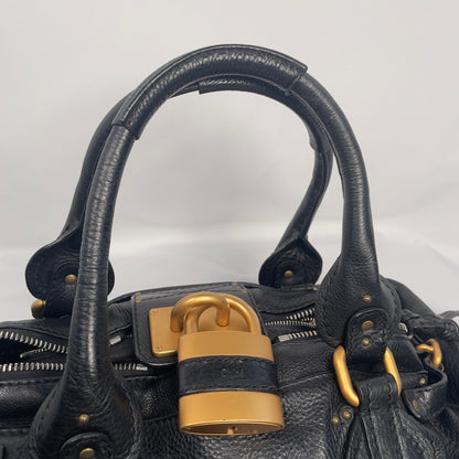 Chloé paddington regular in black