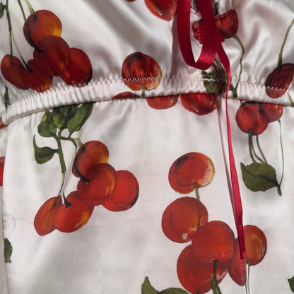 D&G cherry milkmaid two piece (4IT/XL)