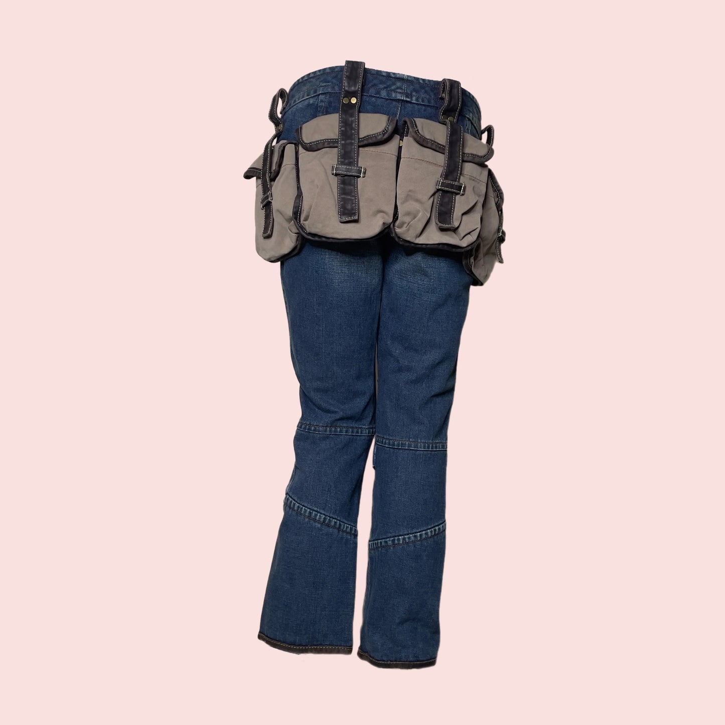 DSQUARED2 F/W 2004 cropped denim pants