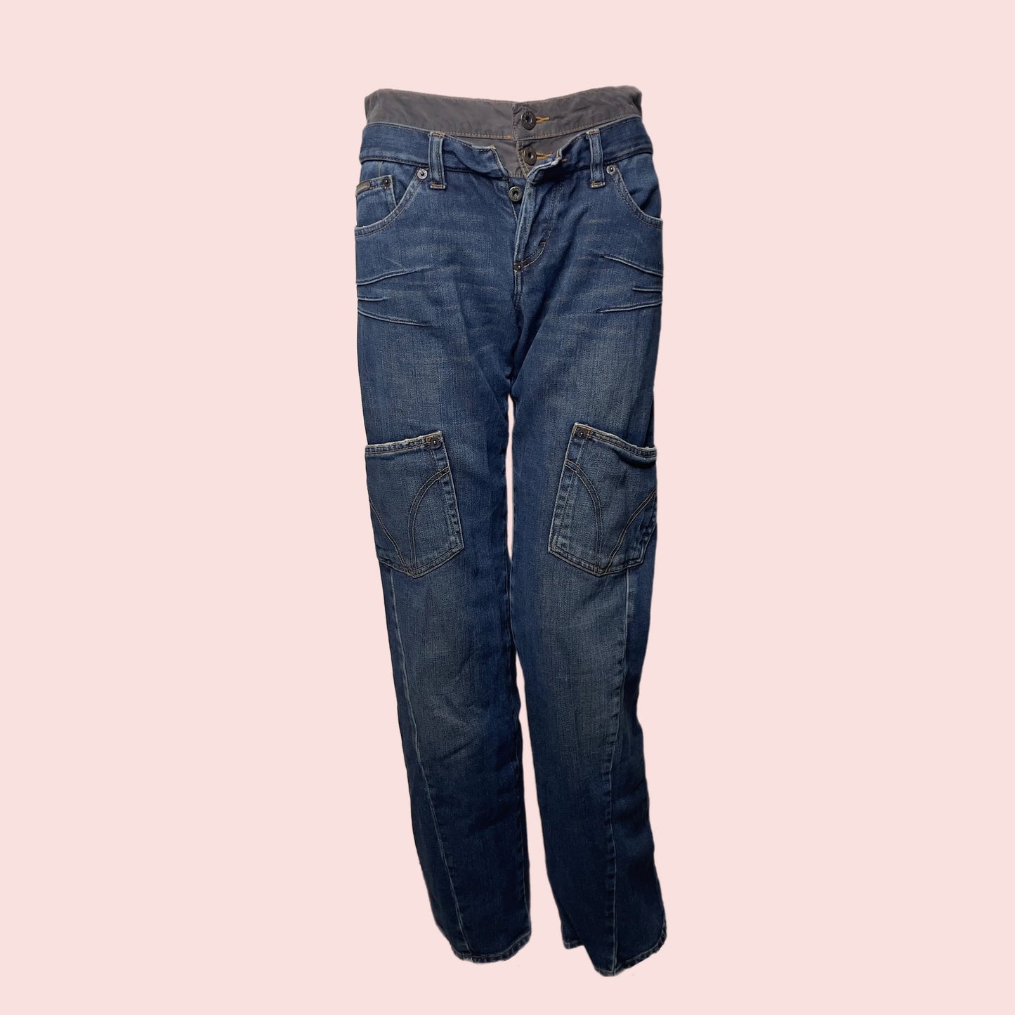 DOLCE & GABBANA "un-button" denim jeans