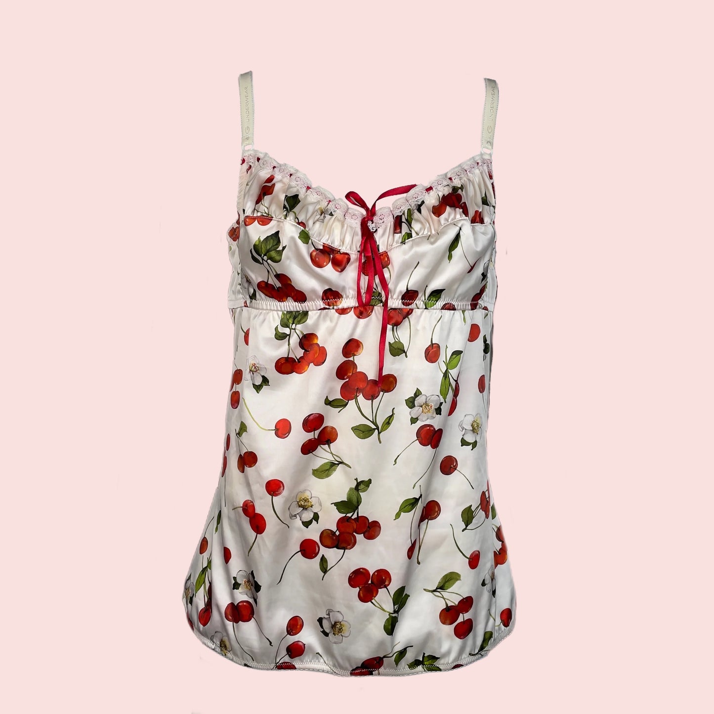 D&G cherry milkmaid two piece (4IT/XL)