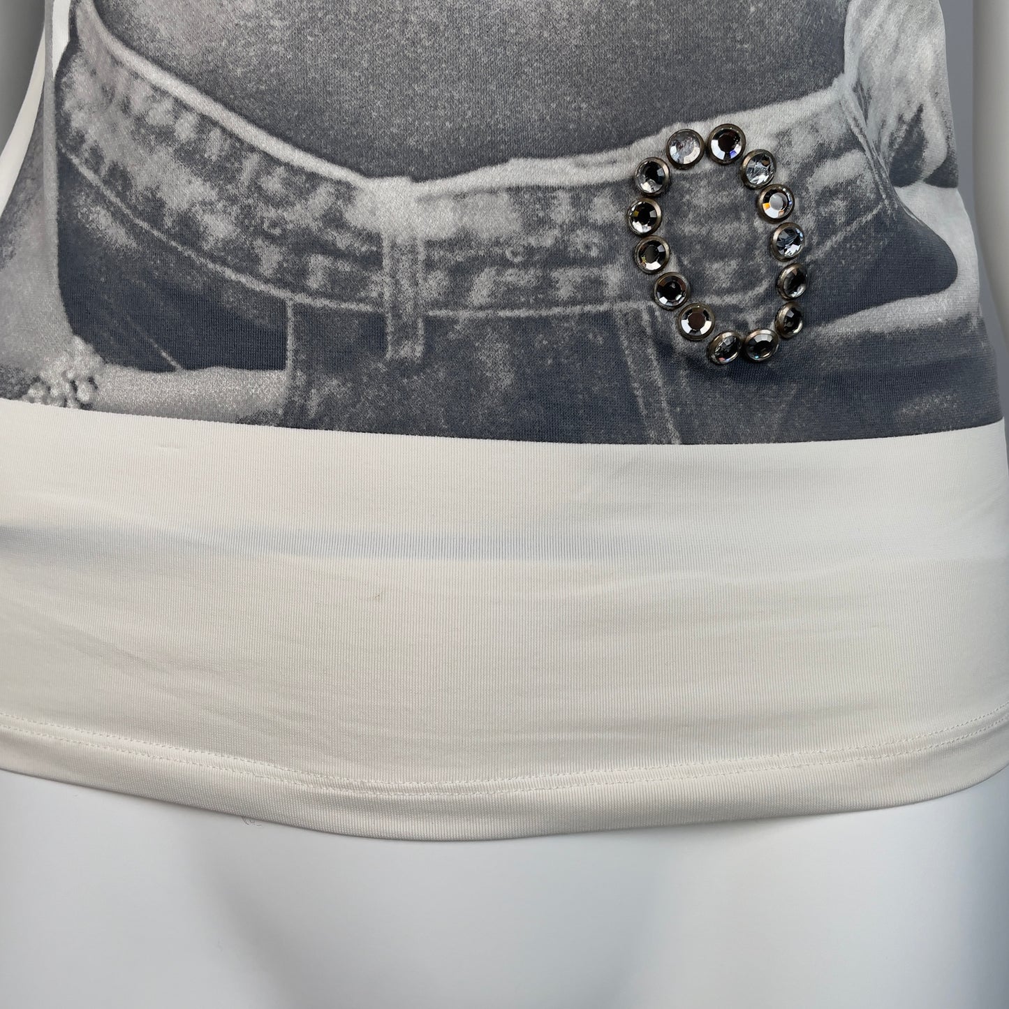 RARE BLUMARINE bikini pierce top (42IT)