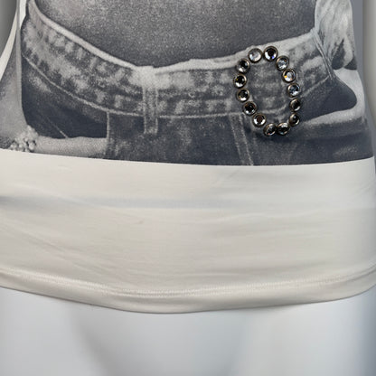 RARE BLUMARINE bikini pierce top (42IT)