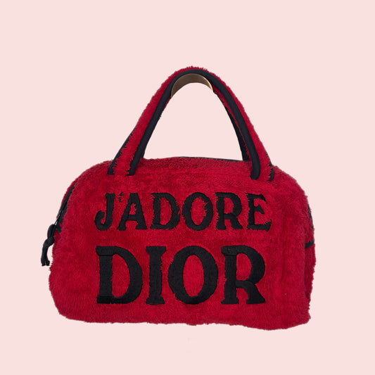 Dior "J'adore Dior terry bag