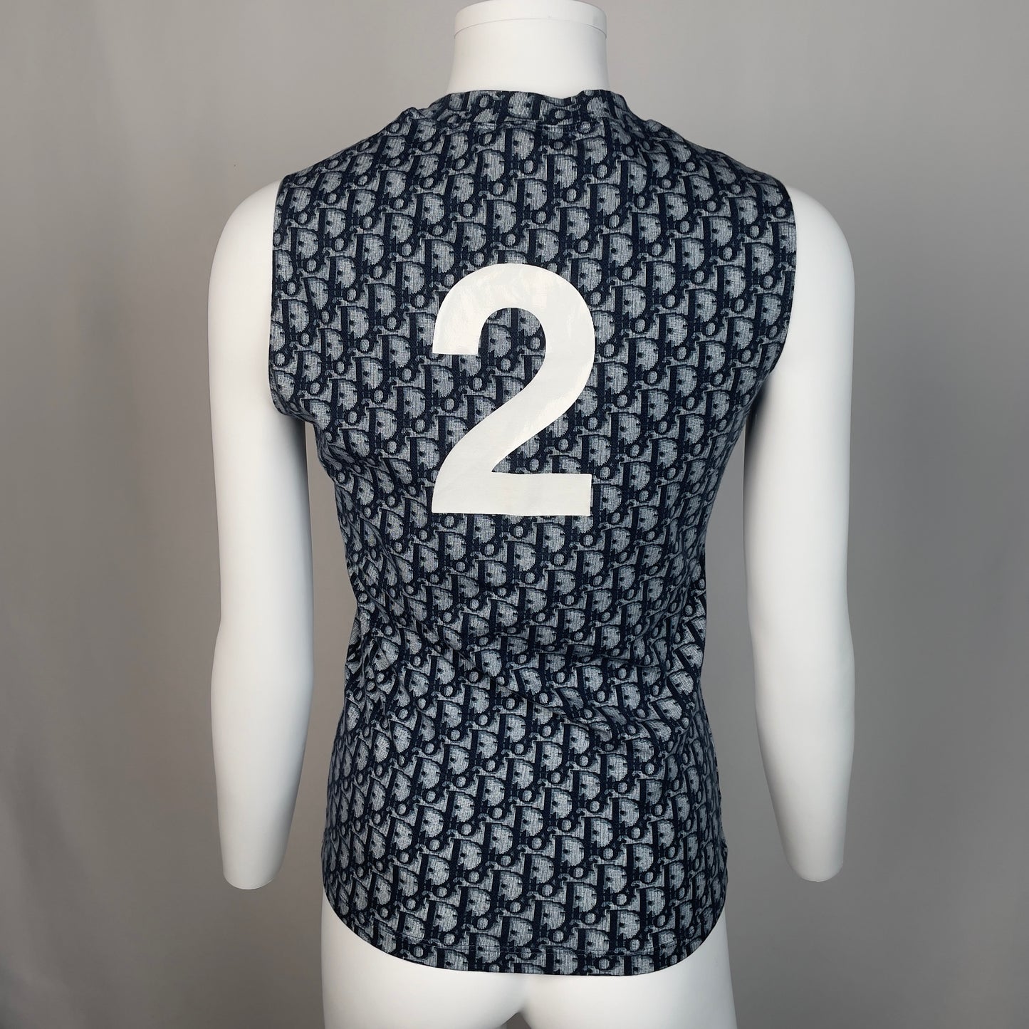 Dior "Jadore Dior" blue trotter shirt (S-M)