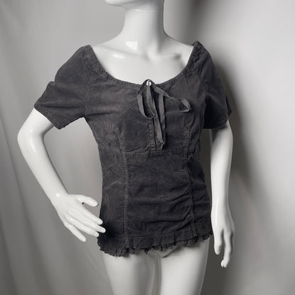 MIU MIU corduroy blouse (S-M)