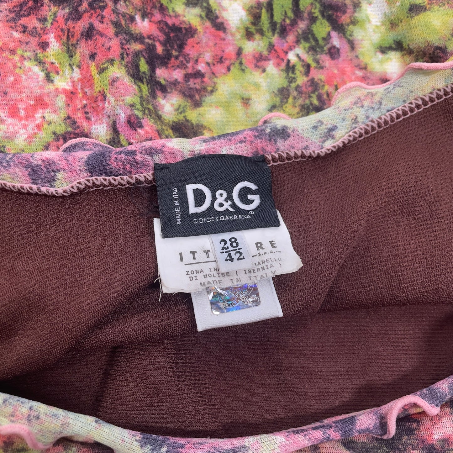 D&G floral lettuce trim tank top (28/42)