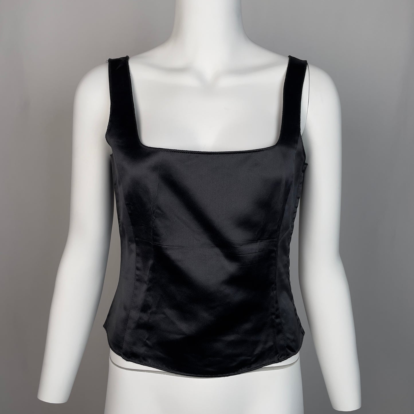 Miu Miu SS 1998 navy corset top (SM)