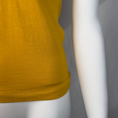 J'adore Dior Yellow x Dark blue tank top (S)