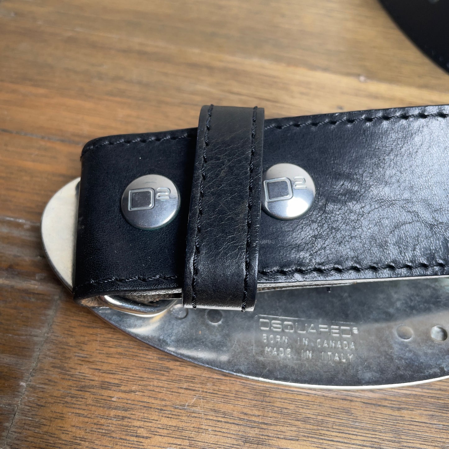 Dsquared2 stuntman pilot belt