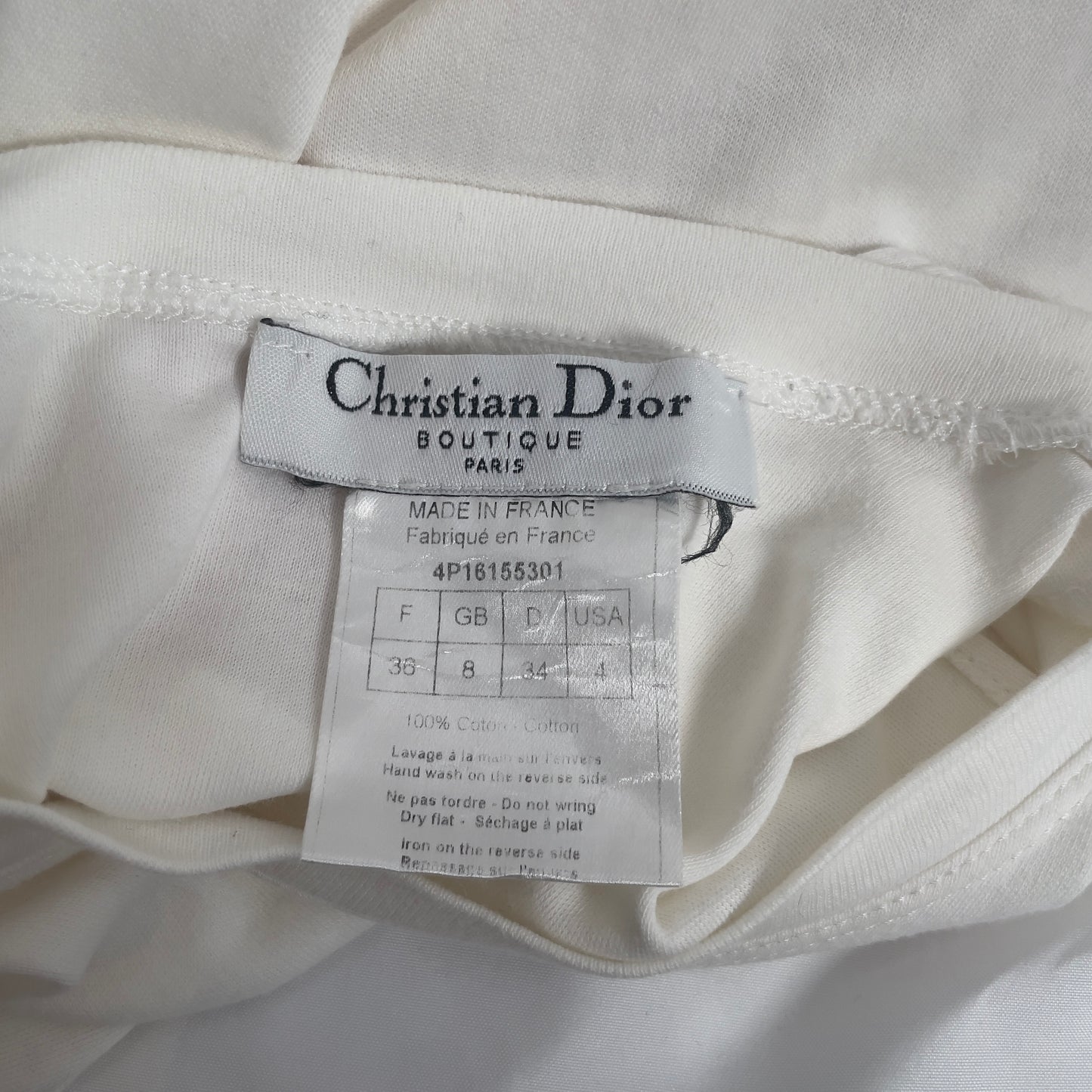 J'adore Dior trotter White x Pink tank top (XS)