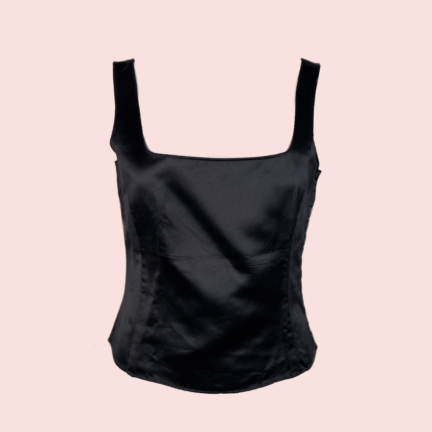 Miu Miu SS 1998 navy corset top (SM)