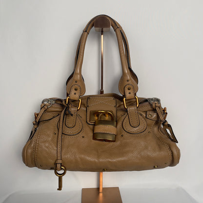 Chloé regular paddington beige