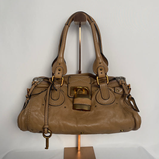 Chloé regular paddington beige