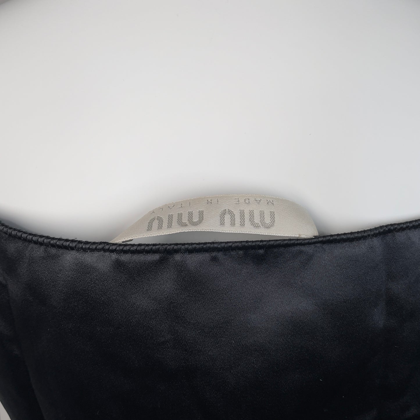 Miu Miu SS 1998 navy corset top (SM)