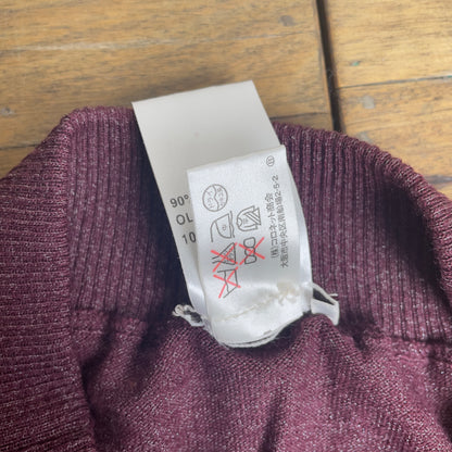 Chloé butterfly lurex knit bandeau top and scarf ensemble