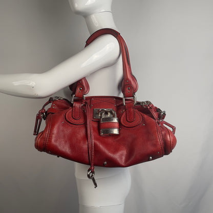 Chloé red paddington