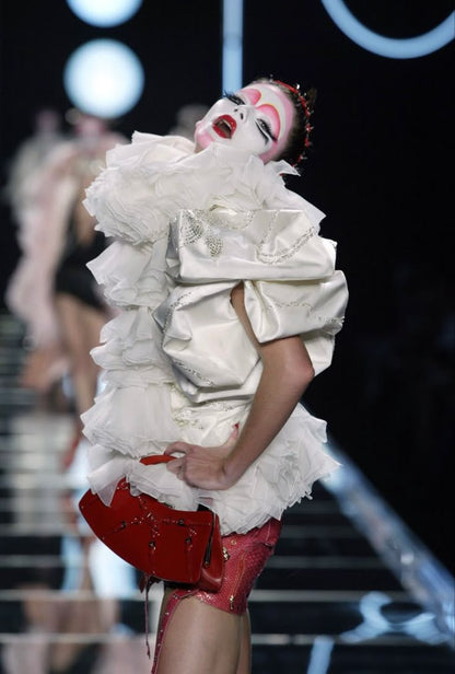 DIOR FW RTW 2003 Bondage shoulder bag