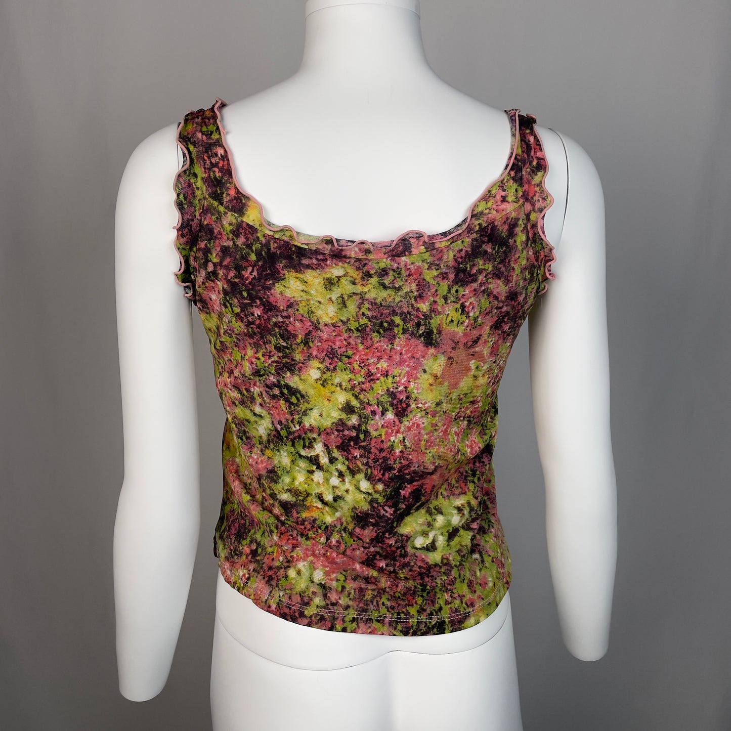 D&G floral lettuce trim tank top (28/42)