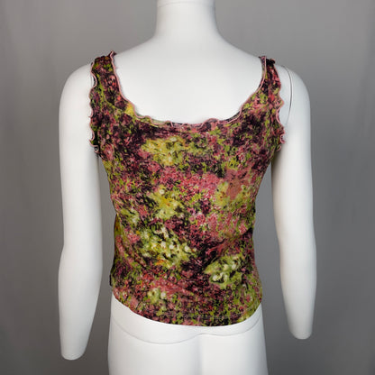 D&G floral lettuce trim tank top (28/42)