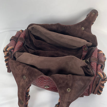 Chloé Maroon Silverado bag