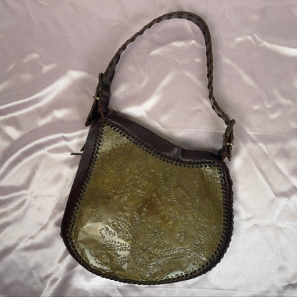 Fendi copper plate oyster bag