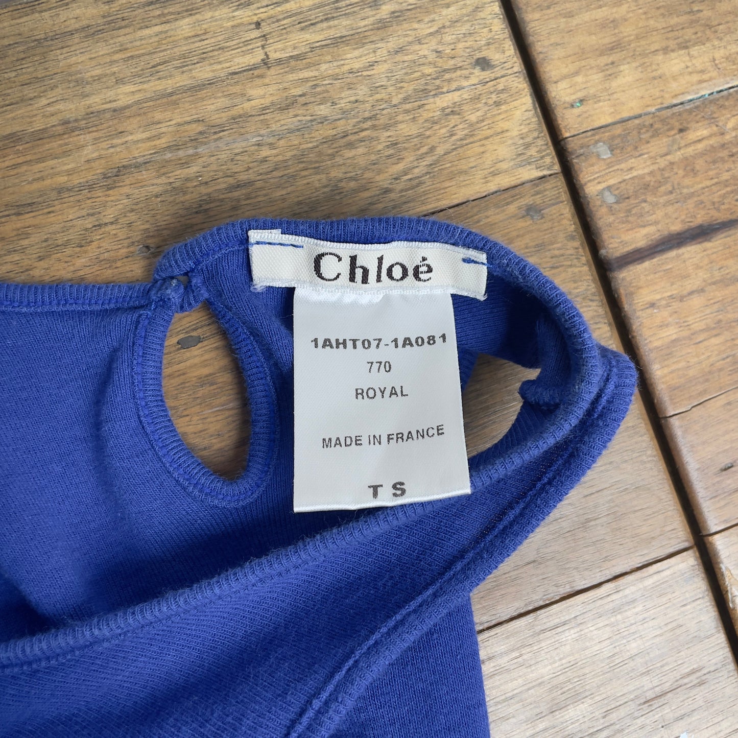 Chloé F/W 2001 "foxy patch" tank top